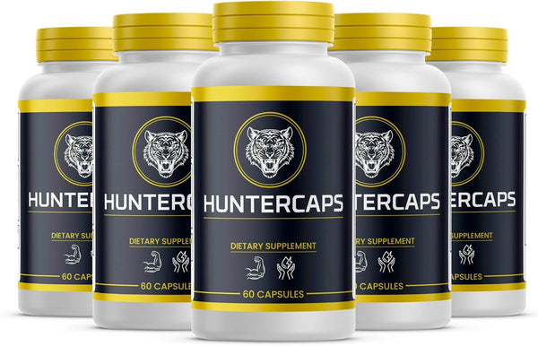 5-pack-hunter-caps-advanced-capsules-all-natural-huntercaps-supplement-for-maximum-strength-official-huntercaps-for-reviews-300-capsules-1