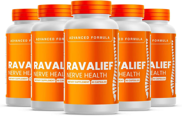 5-pack-ravalief-capsules---ravalief-advanced-nerve-health-supplement-pills---all-natural-maximum-strength-for-healthy-circulation-stability---premium-rava-lief-nerve-support-reviews-300-capsules-1