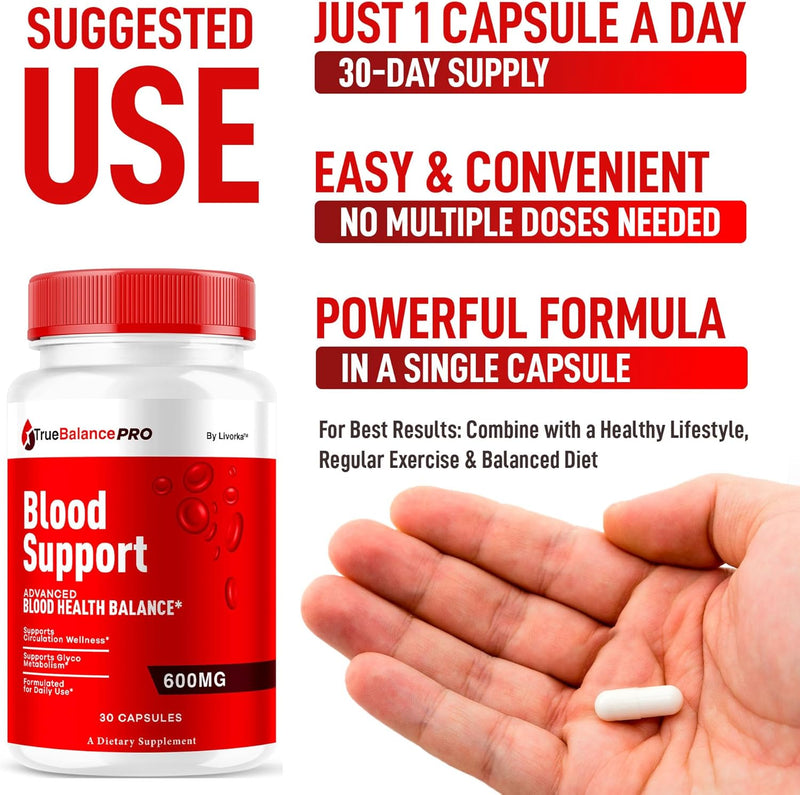 5-pack-true-balance-blood-support-pro-glycogen-capsules-maximum-strength-truebalancepro-pills-supplement-multivitamin-all-natural-advanced-formula-daily-health-wellness-150-capsules-for-5-months-3