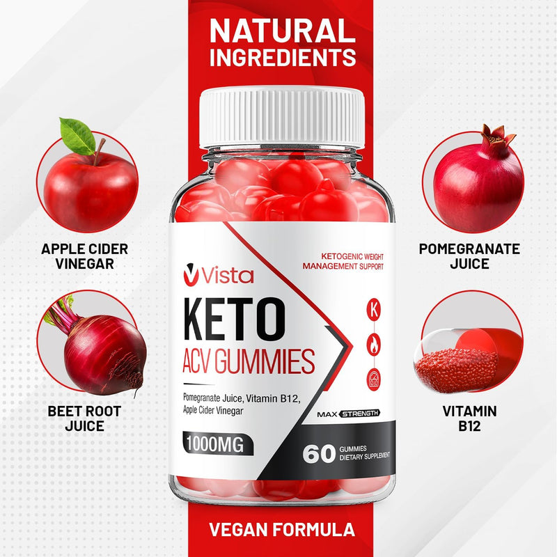 5-pack-vista-keto-acv-gummies---advanced-formula-vista-keto-plus-acv-gummies-apple-cider-vinegar-vista-acv-dietary-supplement-men-women-300-gummies-5