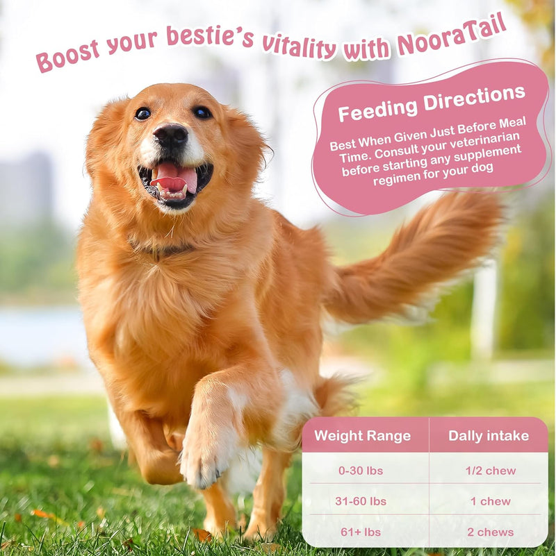 8-in-1-dog-multivitamin-health-supplement-for-joint-muscle-cardiovascular-skin-gut-immune-system-health-with-vitamins-msm-minerals-hyaluronic-acid-glucosamine-chondroitin-50-chews-6