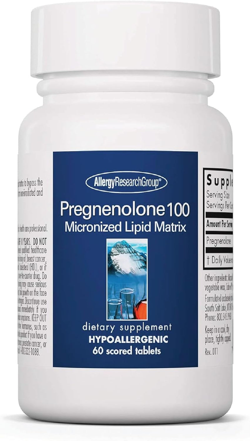 allergy-research-group-pregnenolone-100mg---progesterone-supplements-for-women-men-hormone-stress-support-with-natural-wild-yam-micronized-pure-lipid-matrix-plant-based---60-tablets-1