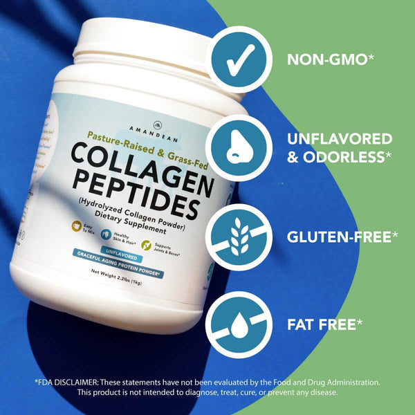 amandean-collagen-peptides-powder-1kg-grass-fed-enzymatically-hydrolyzed-type-1-3-agglomerated-easy-to-mix-unflavored-non-gmo-protein-with-18-amino-acids-for-healthy-skin-hair-nails-1
