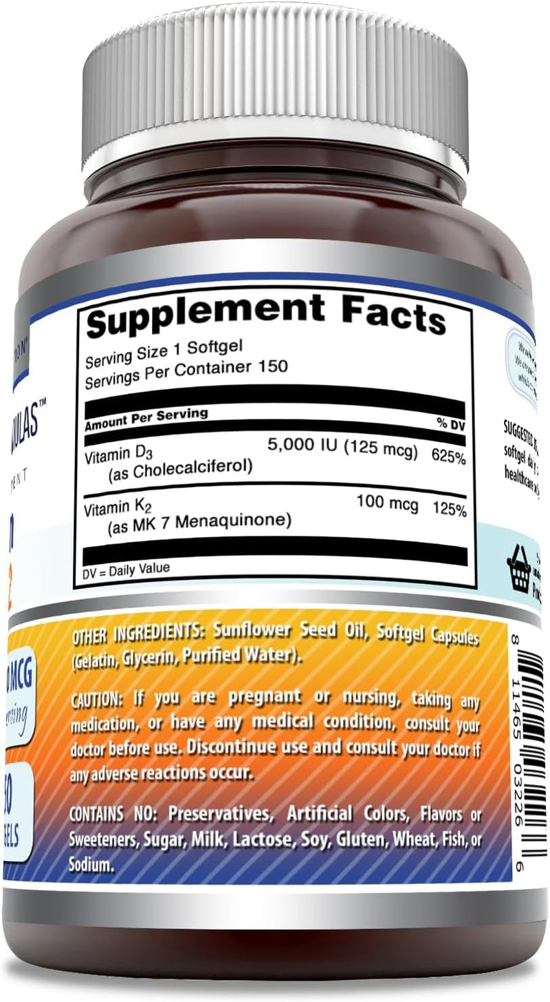 amazing-formulas-vitamin-d3-5000-iu-with-vitamin-k2-100-mcg-d3-k2-complex-supplement-softgels-non-gmo-gluten-free-made-in-usa-1-pack-150-count-2
