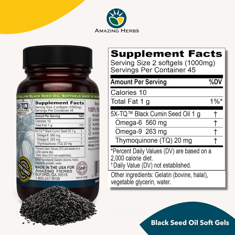 amazing-herbs-premium-black-seed-oil-capsules---cold-pressed-nigella-sativa-aids-in-digestive-health-immune-support-brain-function-gluten-free-non-gmo---90-count-500mg-2