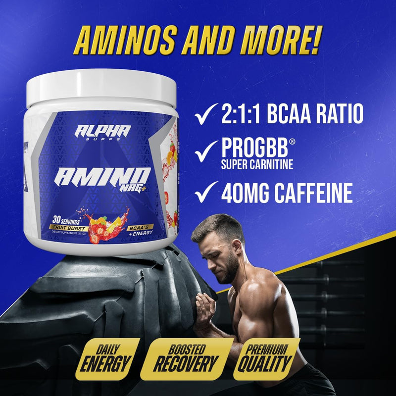 amino-nrg-bcaa-amino-energy-recovery-powder---hydration-blend-with-electrolytes---focus-blend-for-optimal-performance-support-in-men-women-30-servings-fruit-burst-2