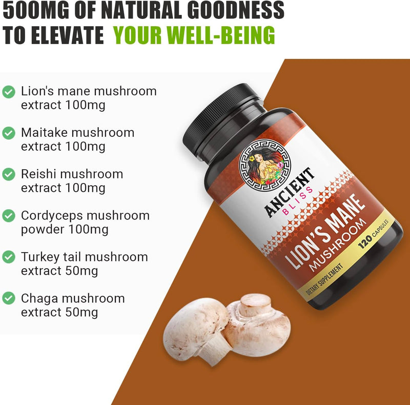 ancient-bliss-lions-mane-supplement-2-month-supply--120-vegan-mushroom-capsules--may-supports-mental-clarity-energy-may-focus--memory-immune-support-mushroom-supplement-4