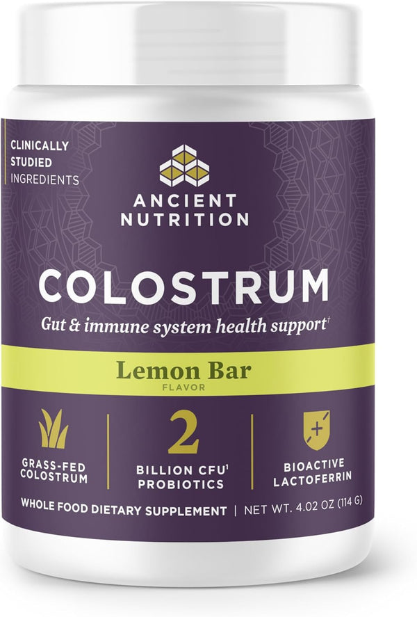 ancient-nutrition-colostrum-superfood-powder-grass-fed-bovine-colostrum-supports-healthy-gut-microbiome-and-immune-system-clinically-studied-lactoferrin-probiotics-lemon-bar-60-servings-1