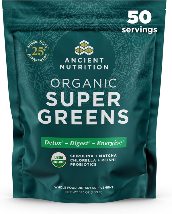 ancient-nutrition-super-greens-powder-organic-superfood-powder-with-probiotics-made-with-spirulina-chlorella-matcha-and-digestive-enzymes-50-servings-141-oz-1