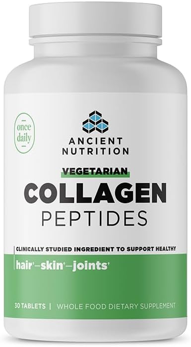 ancient-nutrition-vegetarian-collagen-peptides-collagen-peptides-tablets-collagen-with-prebiotics-and-probiotics-supports-healthy-skin-hair-joints-digestion-vegetarian-capsules-30-count-1