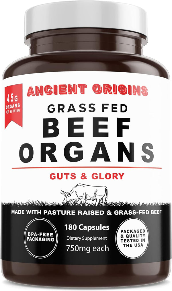ancient-origins-grass-fed-beef-organs-supplement-4500mg---desiccated-liver-bone-marrow-heart-spleen-pancreas-kidney-non-gmo-gluten-free-undefatted-180-capsules-750mg-each-1