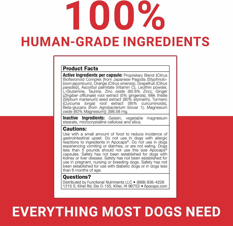 apocaps-cx-apoptogen-formula-for-dogs-90-capsules---supports-normal-levels-of-apoptosis-human-grade-ingredients-including-citrus-bioflavonoids-silymarin-curcumin-and-turmeric-biovadex-6