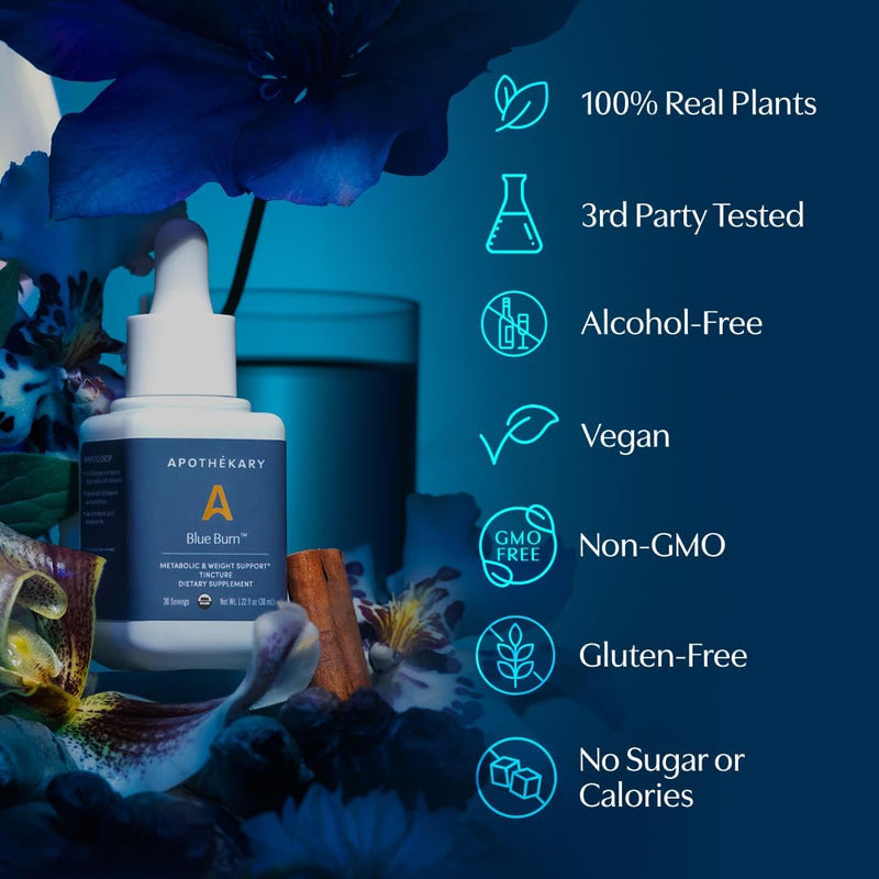 apothkary-blue-burn-herbal-liquid-drops-supplement-dietary-metabolism-support-supplement-with-oregon-grape-root-blue-spirulina-maca-root-and-berberine-liquid-vitamins-122-fl-oz-30-servings-3