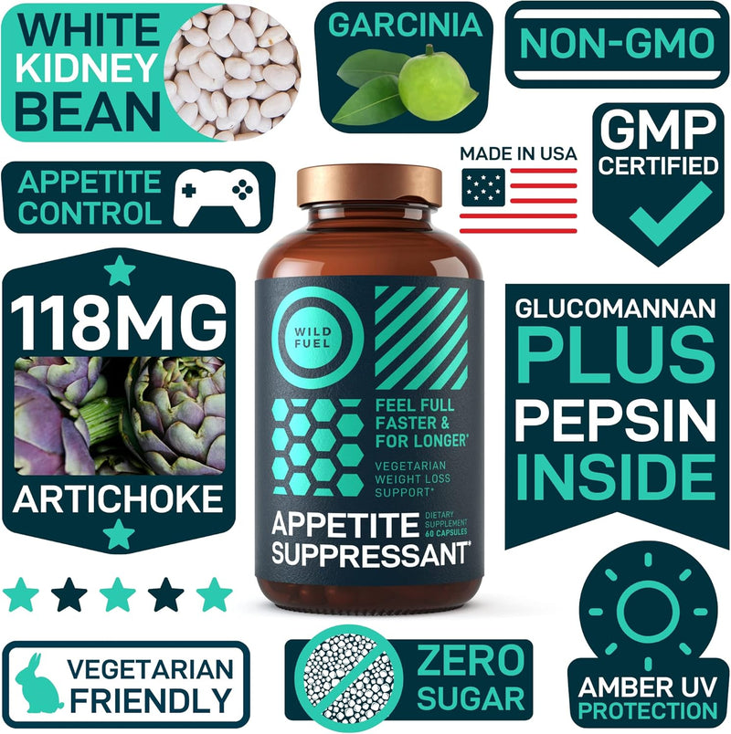 appetite-suppressant-for-weight-loss-hunger-suppressant---diet-pills-that-work-fast-for-women-and-men---garcinia-cambogia-glucomannan-white-kidney-bean-carb-blocker-and-fat-burner---60-veggie-caps-3