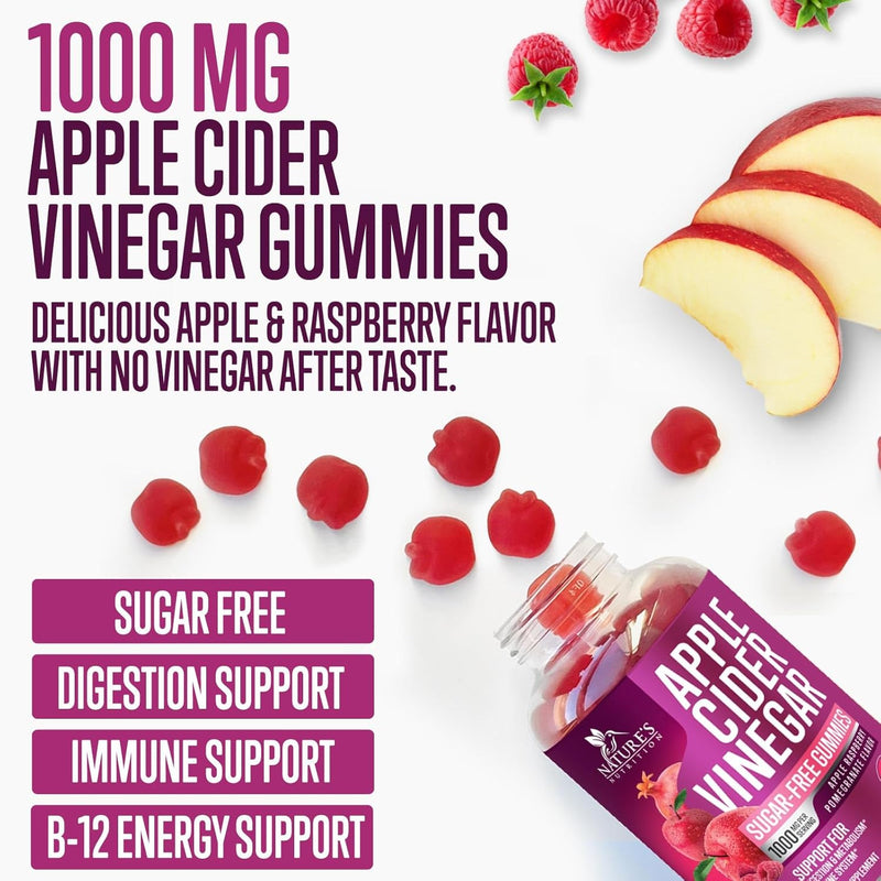 apple-cider-vinegar-gummies-sugar-free-1000mg-for-cleanse-acv-gummy-vitamin-b12-for-digestion-energy-immune-health-support-natural-premium-apple-raspberry-flavor-non-gmo-vegan---60-gummies-3