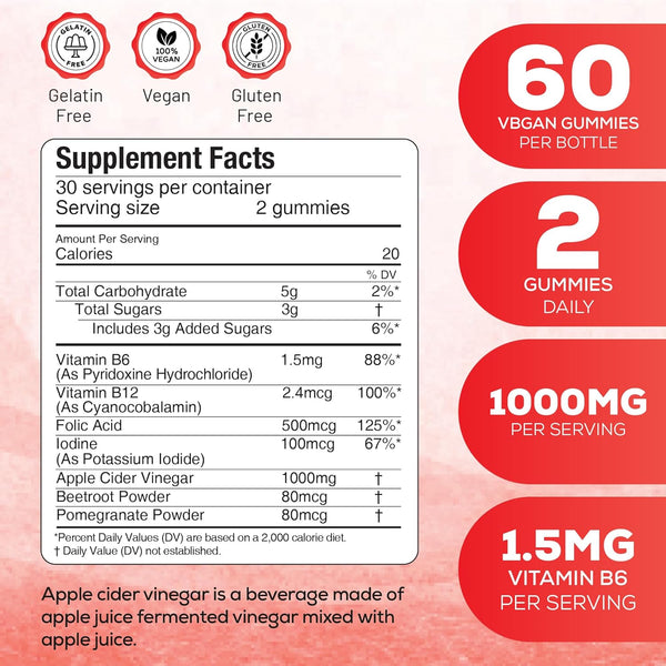 apple-cider-vinegar-gummies-with-beetroot-folic-acidvitamin-b6b12-1000mg-for-digestive-health-energy-boost-weight-management---vegan-gluten-free-acv-supplement-for-women-men--60-gummies-2-1