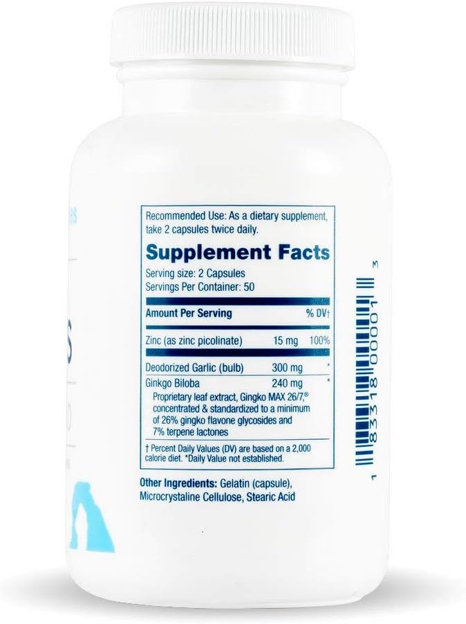 arches-tinnitus-formula---now-with-ginkgo-max-267---natural-tinnitus-treatment-for-relief-from-ringing-ears---100-count-bottle---25-day-supply-ginkgo-biloba-extract-zinc-picolinate-deodorized-garlic-2