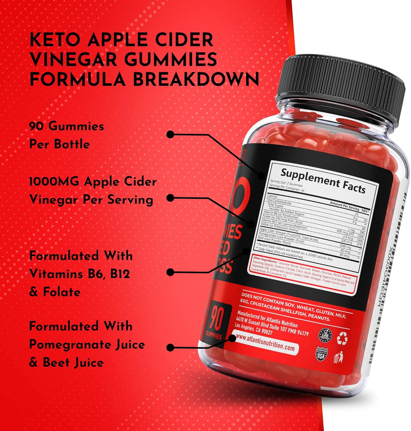 atlantis-nutrition-keto-acv-gummies-for-weight-loss---supports-digestion-weight-loss-detox-cleansing---apple-cider-vinegar-gummies-formulated-with-1000mg-acv-per-serving---90-count-6