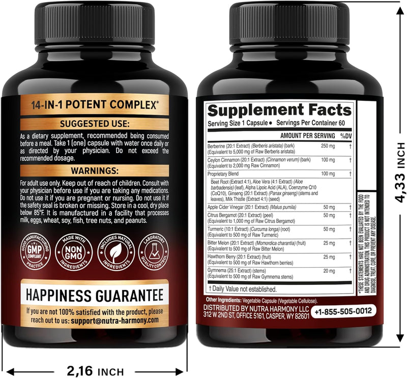 berberine-with-ceylon-cinnamon-gymnema-extract-apple-cider-vinegar-hawthorn-berry-citrus-bergamot-bitter-melon---14-in-1-supplement-for-heart-support-metabolism-energy---vegan-60-capsules-2
