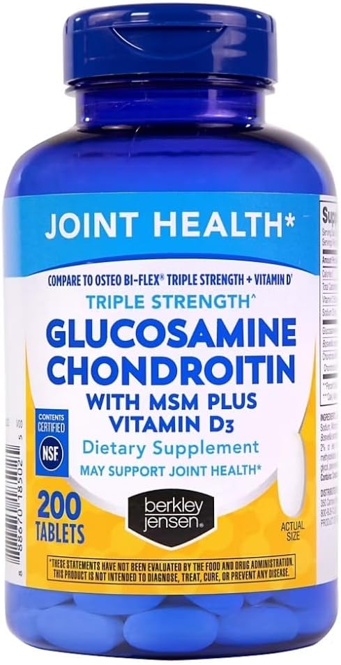berkley-jensen-glucosamine-chondroitin-triple-strength-glucosamine-chondroitin-complex-with-msm-and-d3-joint-supplement-tablets-for-joint-support-and-cartilages-nsf-certified-200-ct-pack-of-1-1