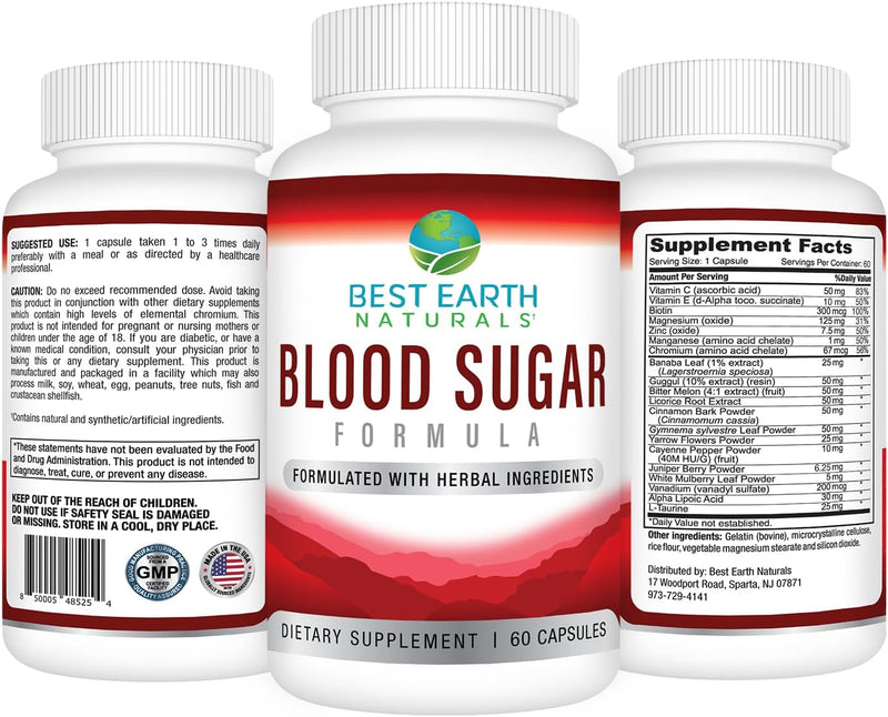 best-earth-naturals-blood-sugar-formula-with-cinnamon-gymnema-sylvestre-banaba-guggul-and-more-60-count-2