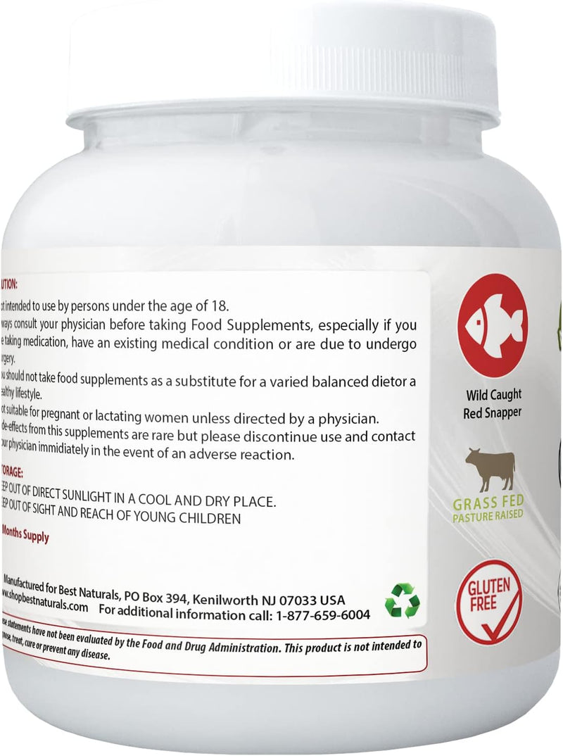 best-naturals-multiple-collagen-peptides-protein-type-i-ii-iii-v-x-collagen-unflavored-1-pound---grass-fed-pasture-raised---water-soluble---easy-to-mix-3