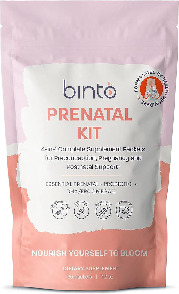 binto-prenatal-kit---4-in-1-supplements-for-healthy-mom-baby---30-day-supply---multivitamin-probiotics-iron-dha-methylated-folate-folic-acid---non-gmo-gluten-free-vegetarian-1