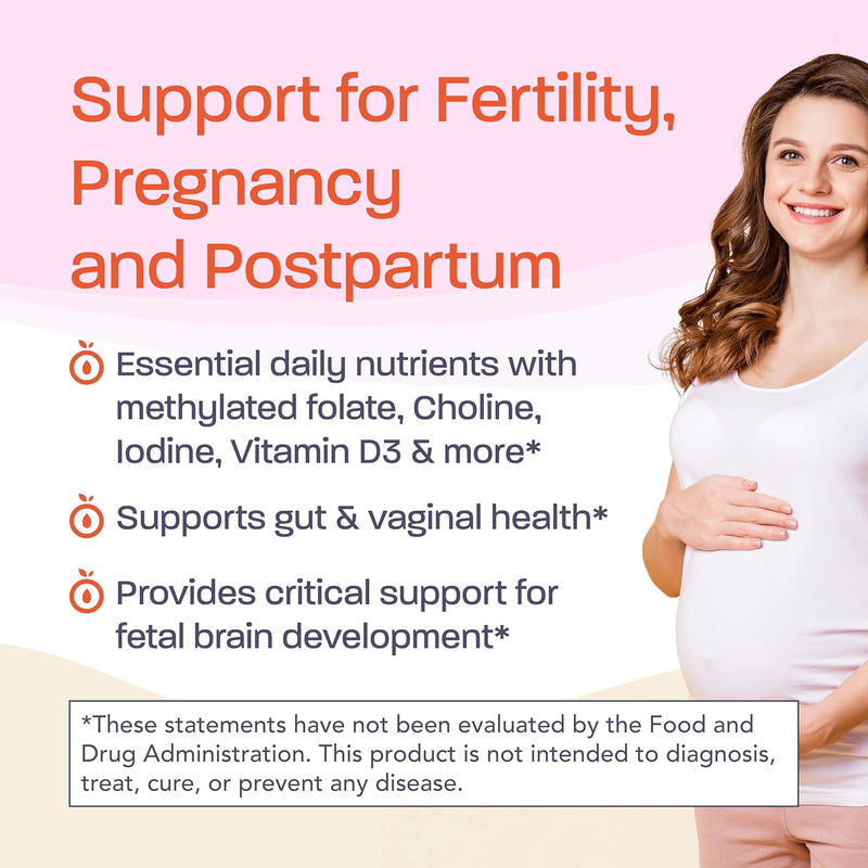 binto-prenatal-kit---4-in-1-supplements-for-healthy-mom-baby---30-day-supply---multivitamin-probiotics-iron-dha-methylated-folate-folic-acid---non-gmo-gluten-free-vegetarian-4
