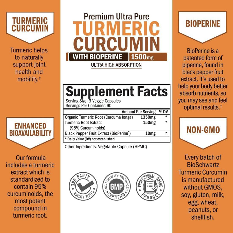 bioschwartz-glucosamine-chondroitin-msm-triple-strength-joint-support-supplement-2-month-supply-plus-turmeric-curcumin-with-black-pepper-extract-1500mg-complex-2-month-supply-2