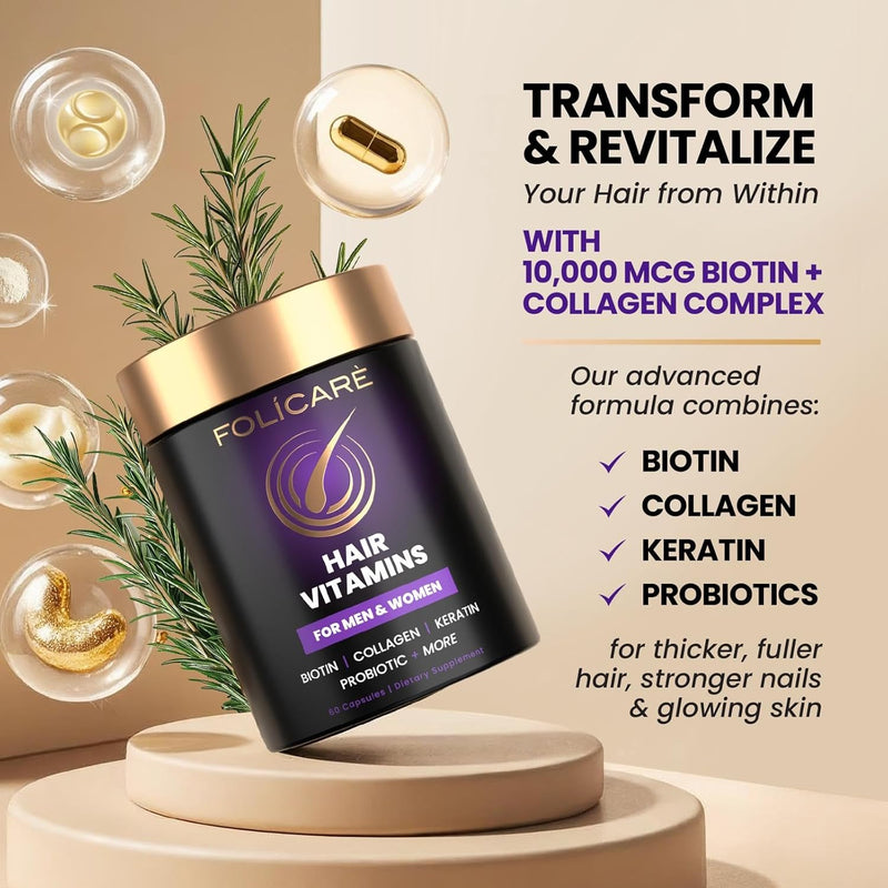 biotin-for-hair-growth-women-men-hair-skin-and-nails-vitamins-to-support-healthy-hair-biotin-supplement-pills-wcollagen-keratin-probiotics---made-in-usa-2