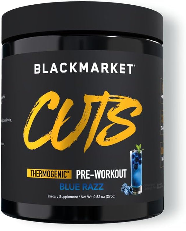 blackmarket-cuts-pre-workout---flavored-energy-powdered-drink-mix-for-men-women-great-for-muscle-definition-thermogenic-creatine-free-blue-razz-30-servings-1