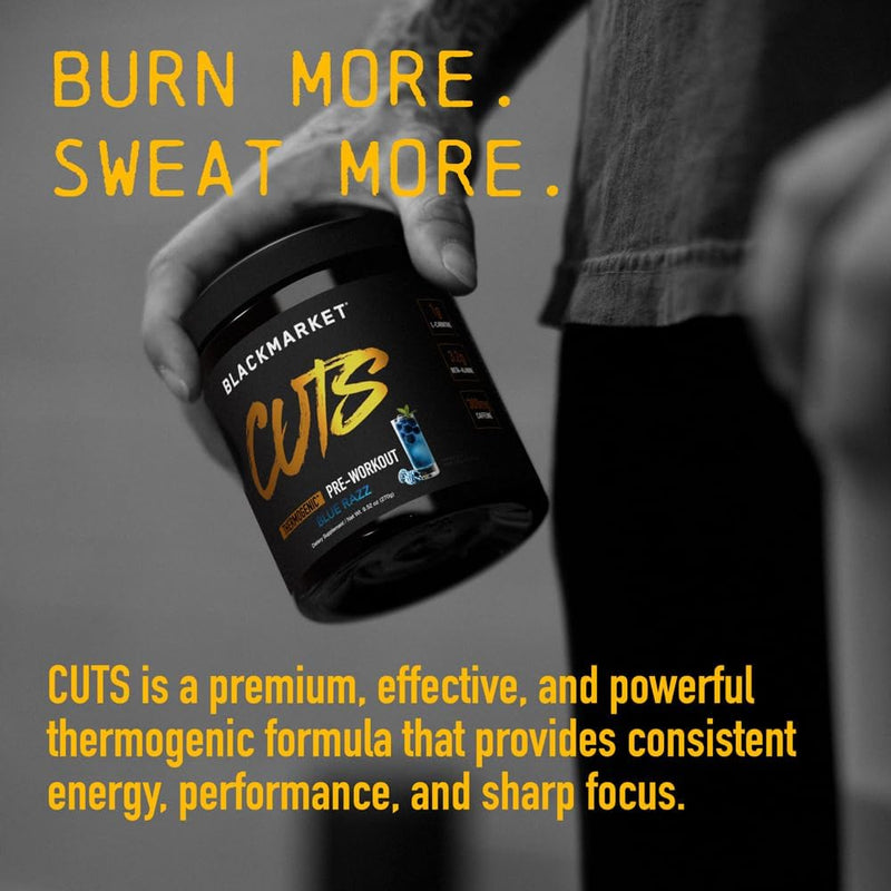 blackmarket-cuts-pre-workout---flavored-energy-powdered-drink-mix-for-men-women-great-for-muscle-definition-thermogenic-creatine-free-blue-razz-30-servings-6