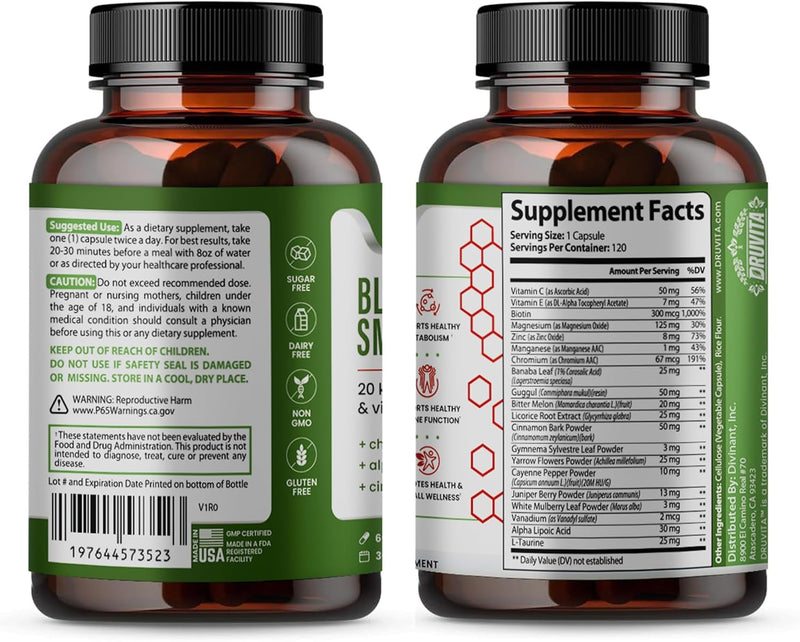 blood-sugar-smarts---20-key-herbs-minerals-vitamins---with-chromium-alpha-lipoic-acid-cinnamon-bitter-melon-for-men-women--non-gmo-natural--120-capsules-60-day-supply-2