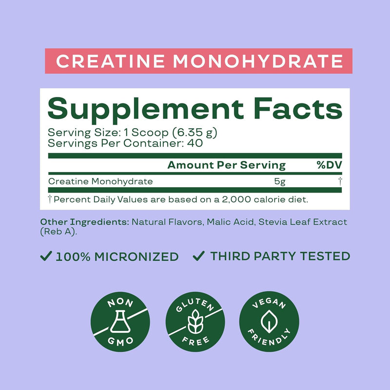 bloom-nutrition-creatine-monohydrate-powder-5g-micronized-creatine-per-serving-supports-muscle-recovery-strength-endurance-pre-or-post-workout-gluten-free-non-gmo-raspberry-lemon-40-svg-9-oz-3