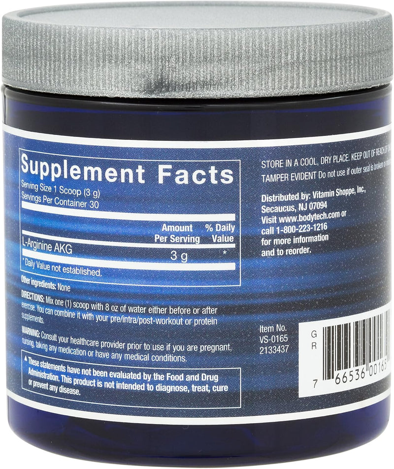 bodytech-l-arginine-akg-3000mg---supports-exercise-endurance-intensity-muscle-growth-recovery-vasodilation-nitric-oxide-317-ounce-powder-2