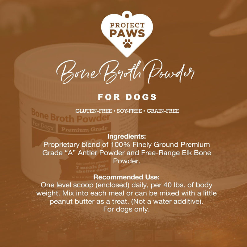 bone-broth-for-dogs-with-powdered-elk-antler-and-bone---collagen-and-mineral-rich-food-topper-for-dogs---whole-food-superfood-powder-multivitamin-for-dogs---4-oz-4