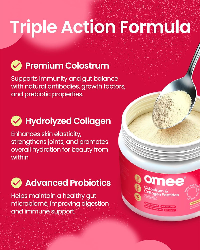 bovine-colostrum-and-collagen-powder-hair-growth-beauty-skin-nail-supplement-gut-health-immune-support-probiotics-40-igg-unflavored-grass-fed-hydrolyzed-gluten-free-30-servings-3
