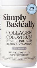 bovine-colostrum-collagen-peptides-powder-with-biotin-hyaluronic-acid-vitamin-c-for-gut-immune-system-hair-skin-nails-women-men-12oz-unflavored-30-servings-1