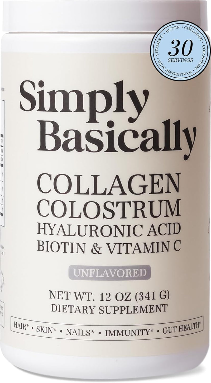 bovine-colostrum-collagen-peptides-powder-with-biotin-hyaluronic-acid-vitamin-c-for-gut-immune-system-hair-skin-nails-women-men-12oz-unflavored-30-servings-1