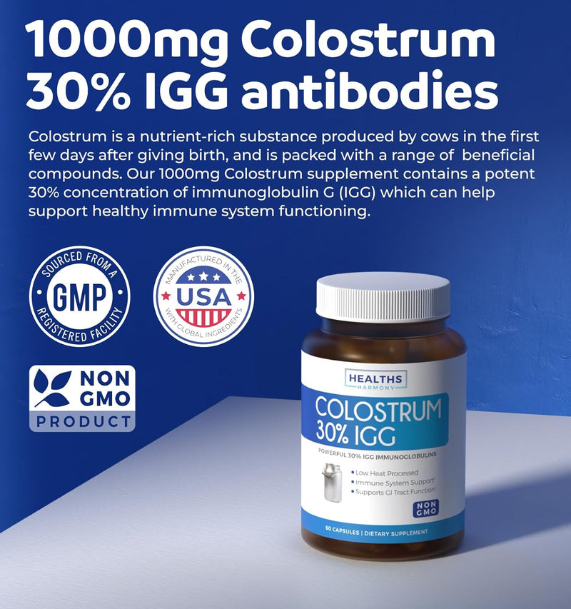 bovine-colostrum-for-women---colostrum-supplement-with-1000mg-per-serving-and-30-igg-immunoglobulins-from-first-milking---low-heat-processed-for-maximum-potency-non-gmo-made-in-the-us-2-month-3