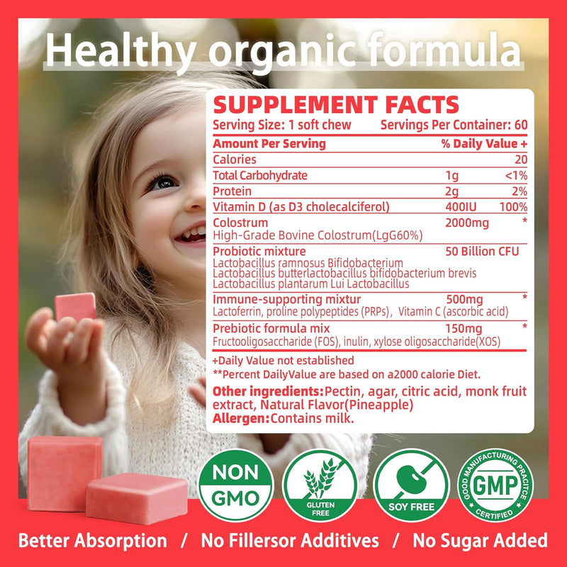 bovine-colostrum-soft-chews-supplement-with-probiotics-for-gut-health-bloating-immune-support-skin-hair-growth-and-beauty---strawberry-flavor-60-servings-3