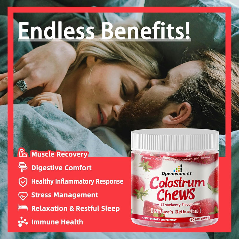 bovine-colostrum-soft-chews-supplement-with-probiotics-for-gut-health-bloating-immune-support-skin-hair-growth-and-beauty---strawberry-flavor-60-servings-6