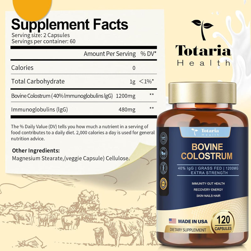 bovine-colostrum-supplement-capsules-for-gut-health-hair-growth-beauty-and-immune-support---usa-farm-grass-fed---no-fillers-gmp-certified-calostro-bovino-para-adultos-organico-60-servings-4