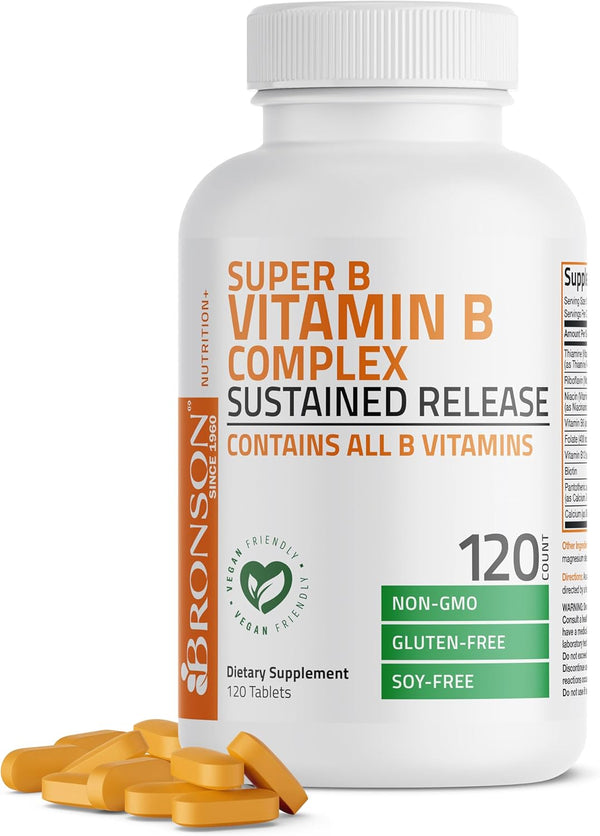 bronson-super-b-vitamin-b-complex-sustained-slow-release-vitamin-b1-b2-b3-b6-b9---folic-acid-b12-contains-all-b-vitamins-120-tablets-1