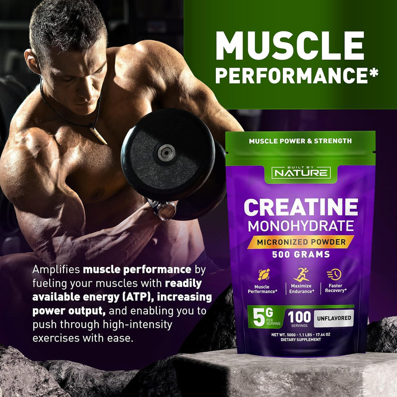 built-by-nature-creatine-monohydrate-micronized-powder-unflavored-5000mg-5g-per-serving-100-servings-500g-vegan-non-gmo-gluten-free-supports-muscle-strength-and-workout-recovery-5