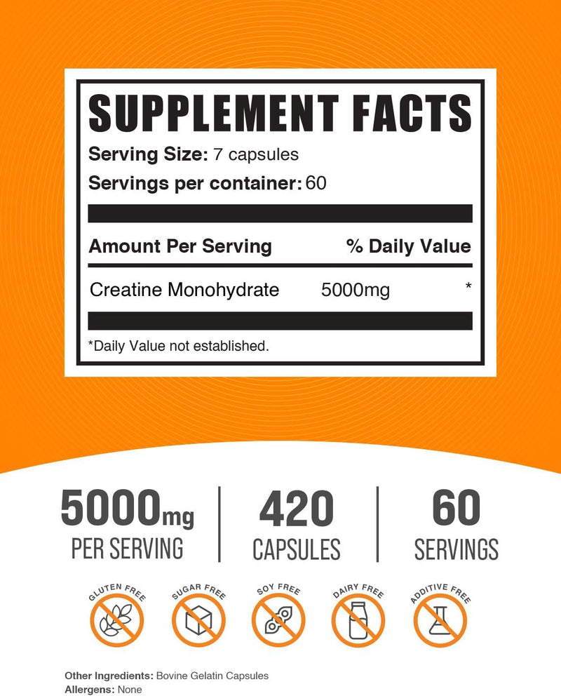 bulksupplementscom-creatine-monohydrate-capsules---micronized-creatine-monohydrate-creatine-pills---7-creatine-capsules-per-serving-5000mg-gluten-free-420-capsules-pack-of-1-2