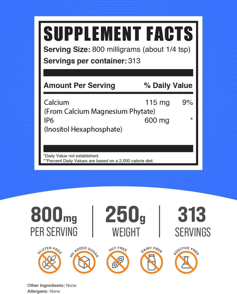 bulksupplementscom-ip6-powder---inositol-hexaphosphate-ip6-supplement---inositol-supplement-for-immune-support-gluten-free-800mg-per-serving-250g-88-oz-pack-of-1-2