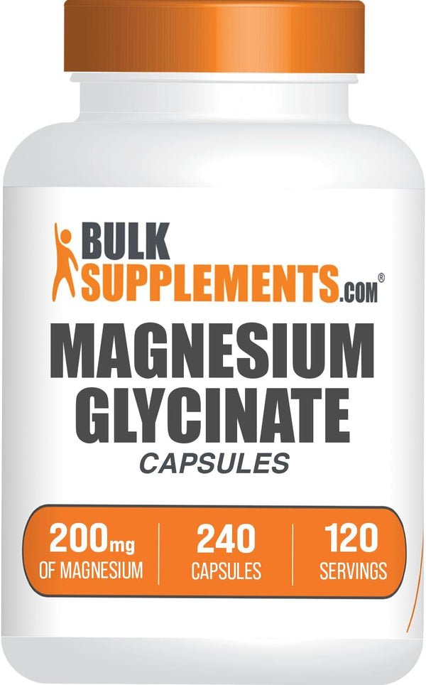 bulksupplementscom-magnesium-glycinate-capsules---magnesium-supplement-magnesium-glycinate-200mg---gluten-free-2-capsules-per-serving-240-count-pack-of-1-1
