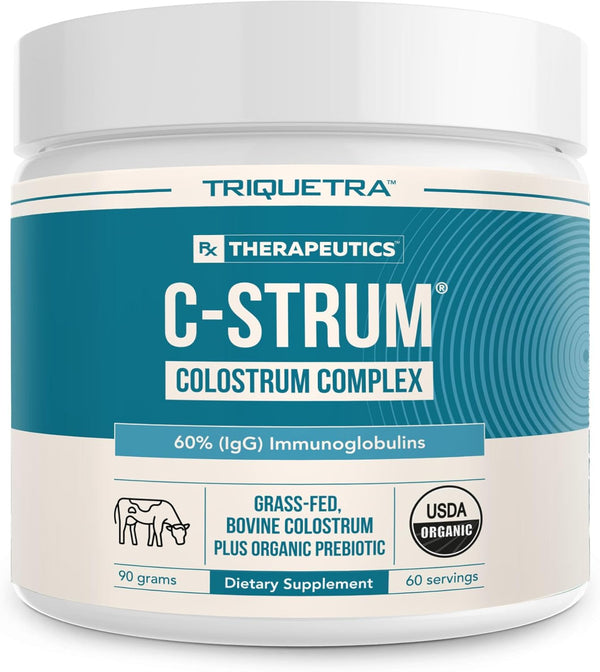 c-strum-organic-bovine-colostrum-powder-60-igg-first-milking-grass-fed-max-strength-colostrum-supplement-from-german-dairy-cows---gut-immunity-skin-hair-support-60-servings-1