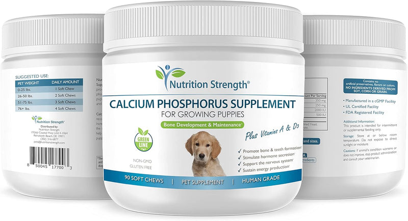 calcium-phosphorus-for-dogs-supplement-provide-calcium-for-puppies-promote-healthy-dog-bones-and-puppy-growth-rate-dog-bone-supplement-90-soft-chews-4
